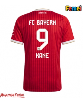 Bayern Munich Harry Kane #9 Tricou Fotbal Replică 2026-27 Femei Acasa Bayern Munich Harry Kane #9 Tricou Fotbal Replică 2026-27 Femei Acasa